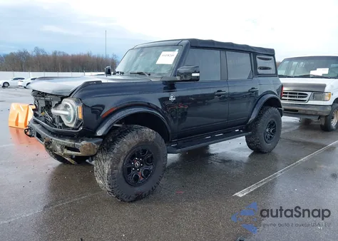 2021 Ford Bronco Outer Banks из США, поврежденный, VIN 1FMEE5BP2MLA62322